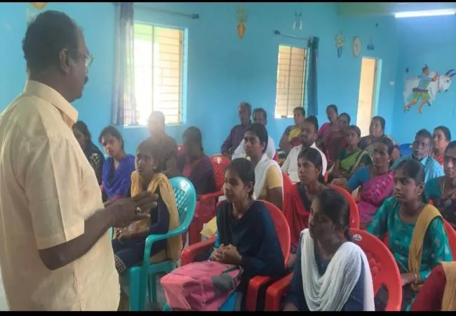 Villagers sent government school students for NEET training at their own expense!